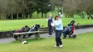 preview picture of video 'Abbeyleix Golf Captains Drive In 2012'
