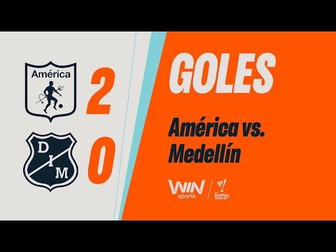 América vs Medellín (goals) | Liga BetPlay Dimayor 2025-1 | Matchday 20