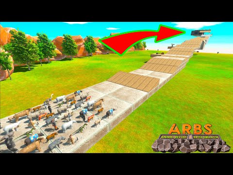 To Survive, Animals Need To Run Quickly And Overcome All Obstacles! - Animal Revolt Battle Simulator