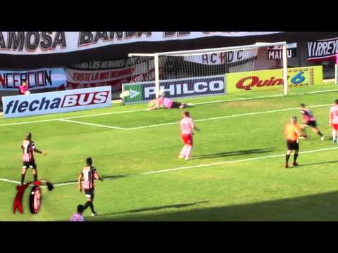 El gol de Aliendro para el 1 a 1 vs Los Andes