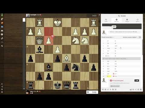 La mia scalata verso i 2000 chess.com, 45 partita
