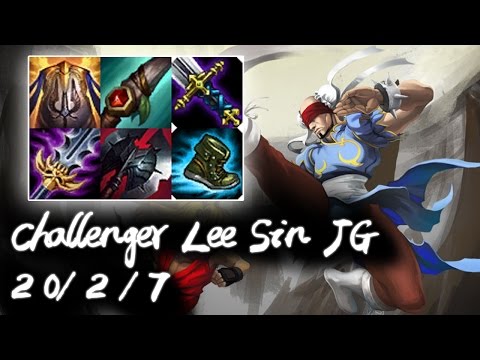 Challenger Lee Sin Jungle vs Rengar | Korea High Elo Replays