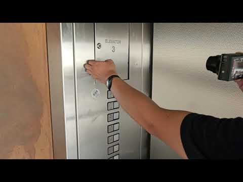 1990's Desert Elevators at a Parking Garage in Las Vegas, NV