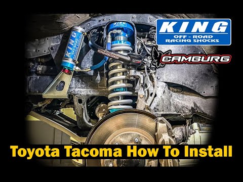 King 2.5 Ext. Travel Coilovers + Camburg UCAs | Suspension Upgrade On My Tacoma PART 1 OF 3 in depth