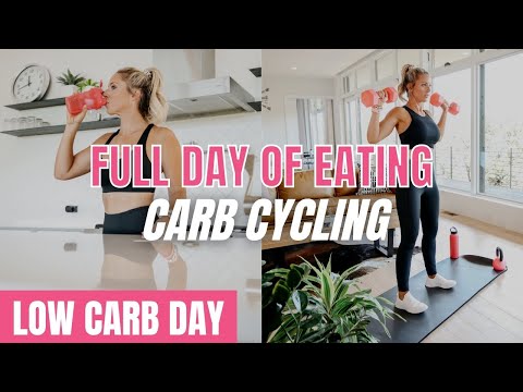 WHAT I EAT IN A DAY | Carb Cycling and Low Carb Day