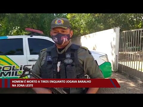 Homem eÌ morto a tiros enquanto jogava baralho na zona leste 23 08 2021