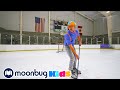 Blippi Visits An Ice Rink Blippi Kids Songs Moonbug Kids