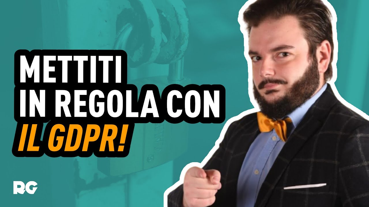 GDPR & Privacy nel 2021 - Alessandro Vercellotti