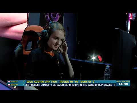 SC2 Scarlett vs Nerchio ZvZ   Round of 16   WCS Austin 2018   StarCraft II - Starcraft 2