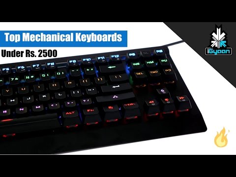 Top budget mechanical keyboards