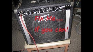 Video thumbnail for 1980's Peavey Encore 65 doesn't want to be fixed......... by DeadKoby