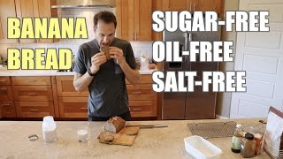 My Banana Bread 🍌 Salt, Oil, Sugar FREE!