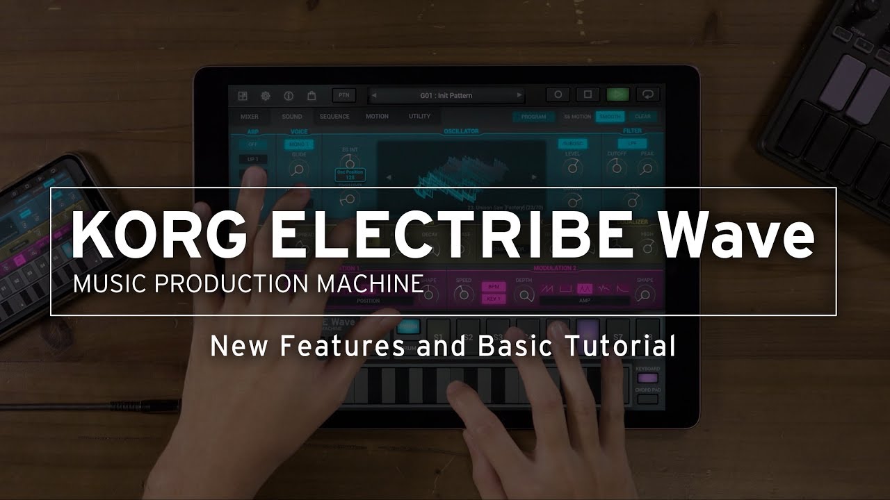 ELECTRIBE Wave v2: New Features and Basic Tutorial - YouTube