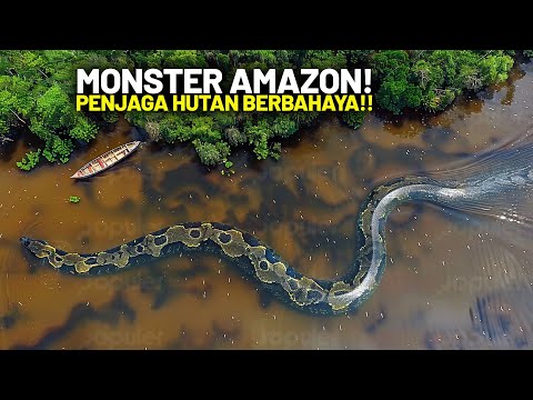 Only in the Amazon Can This Largest Snake Be Found! A Giant Anaconda Caught on Camera in the Amaz...