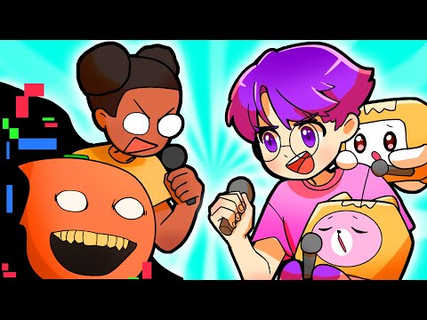 SLICED BUT EVERYONE SINGS IT! (AMANDA THE ADVENTURER, LANKYBOX, ANNOYING ORANGE,  SONIC AND MORE!)