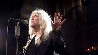 Patti Smith - Amsterdam -- THE WICKED MESSENGER (Bob Dylan) -- Paradiso -- 3 june 2022