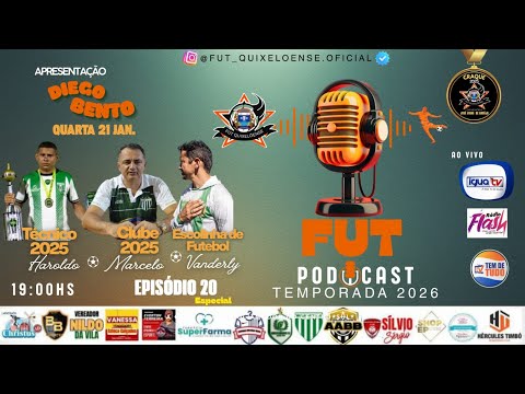 FutPodcast - EP 20 | Haroldo, Marcelo do Mulungu e Vanderly Paulino