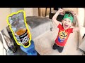 FATHER SON BOTTLE FLIPPING 5