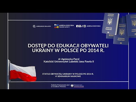 Dostęp do edukacji obywateli Ukrainy w Polsce po 2014 r.
