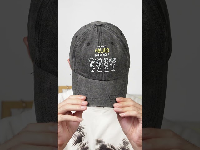 Vídeo relacionado con Rebundex Regalo Abuelo Original Gorras de Hombre Beisbol Regalos para Abuelos Originales Dia del Padre Cumpleaños Navidad Ajustable