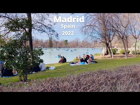 Madrid City Tour 2022 | 4K HDR Virtual Walking Tour around the City | Madrid Walk 2022