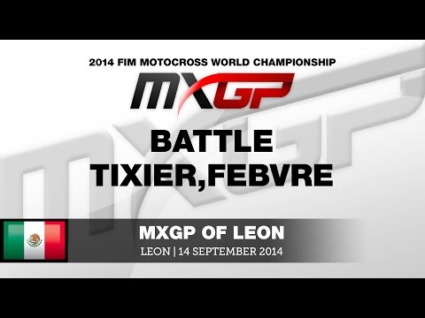 MXGP of Leon 2014 Tixier & Febvre Battle - Motocross