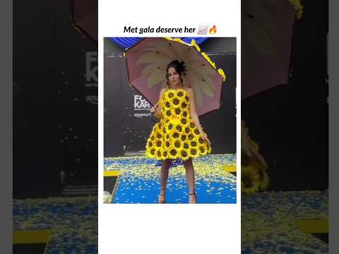 Met gala deserve her ❤️👑 | urfi Javed #shorts #edit #urfijaved #bollywood #viralvideo #shortsfeed