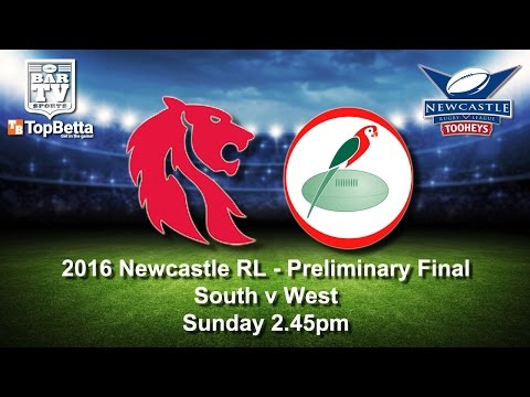 2016 Newcastle RL Preliminary Final - South Newcastle Lions v Western Suburbs Rosellas