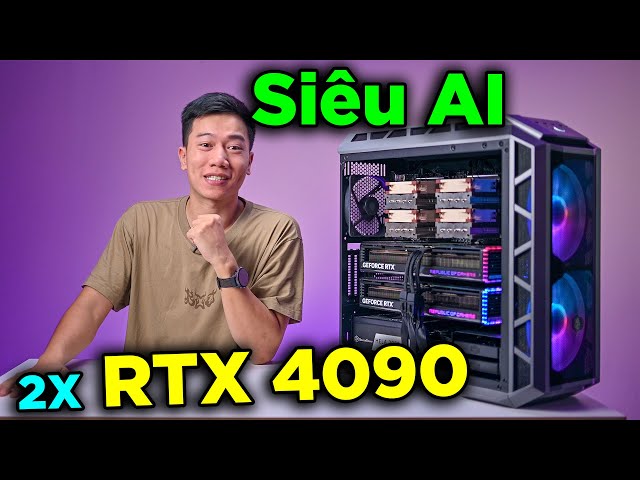 Bộ PC AI : Dual Xeon Gold 6148 / Ram 256G / Dual VGA RTX 5090 32G 