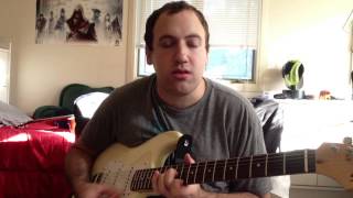 Coldplay's "Speed of Sound" Detailed Guitar Tutorial Part 1