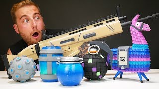 Unboxing 3D Printed REAL LIFE Fortnite Items