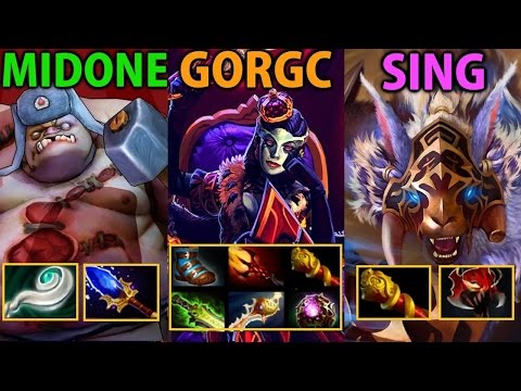 MidOne & Gorgc & Singsing [Dota2] Party Rock!