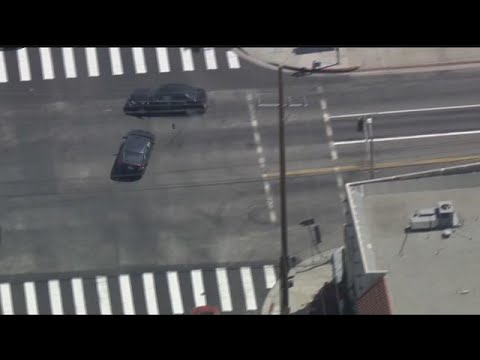 RAW VIDEO: High-speed police pursuit in Los Angeles - July 19, 2017