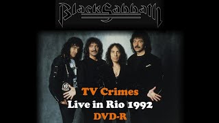 Black Sabbath - TV Crimes - Live in Rio 1992 (DVD-R)