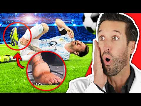 ER Doctor REACTS to WORST Soccer (Football) Injuries