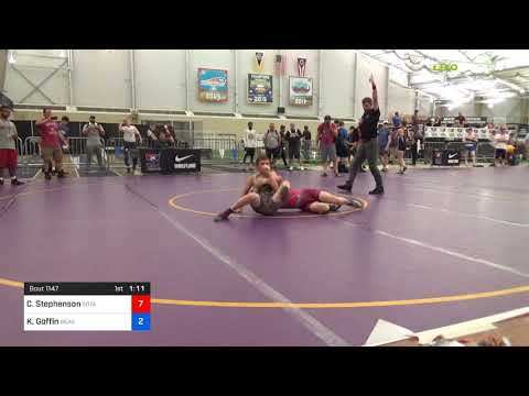 2018 UWW Cadet And U23 Nationals/UWW Cadet Greco-Roman 55 Consi Of 16 #2 - Carter Stephenson (SOTA