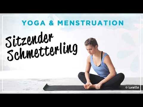 Periodenyoga: Sitzender Schmetterling - Baddha Konasana