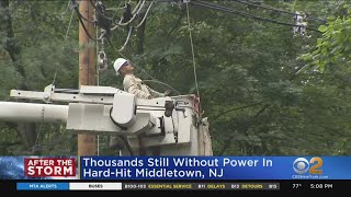Thousands Still Without Power In Hard Hit Middletown, NJ