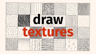 Practice Drawing Textures