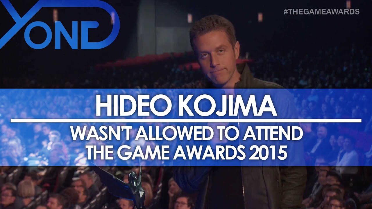 Geoff Keighley Says Hideo Kojima Wasn't Allowed to Come to The Game Awards 2015 - YouTube