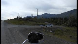 preview picture of video 'Alaska Motorcycle Trip 2013 Part 11 - Tok Cut-off'
