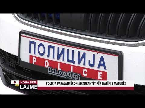 POLICIA PARALAJMËRON MATURANTËT PËR NATËN E MATURËS
