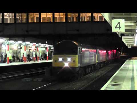57007/57009 with 37409/20309/20308 DIT 6K73 Sellafield - Crewe flask(s) 25th January 2012