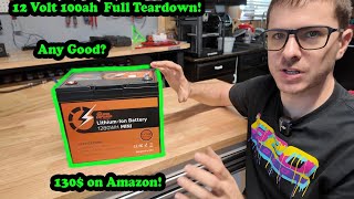 Super Empower 100ah 12 Volt Lifepo4 Battery Review, Test, Teardown