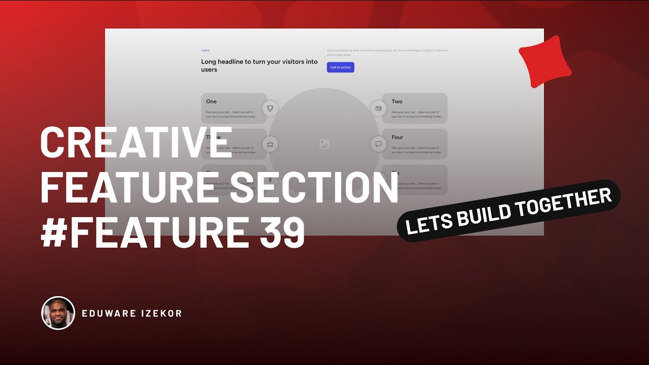 Creative Feature Section