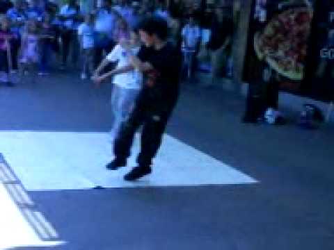 Ellis and elliot performing at kelsey jemma & katies street festival :)