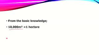 How to convert one acre to square meters