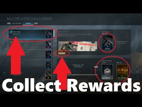 How To Collect Weapon Blueprints From Challenges - Call Of Duty: Modern Warfare
