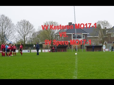 Samenvatting VV Kesteren MO17-1 vs. SV Spero MO17-1 (0-0)