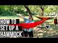 HOW TO HANG UP A HAMMOCK | ENO camping hammock |